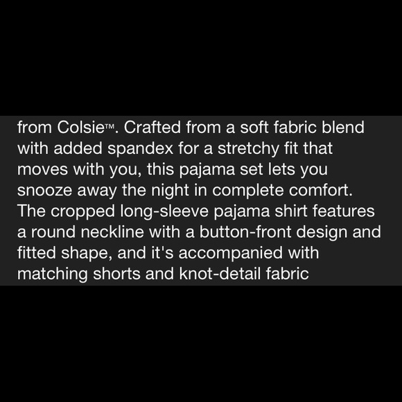 NWT 2pc PJ Set - Picture 3 of 4